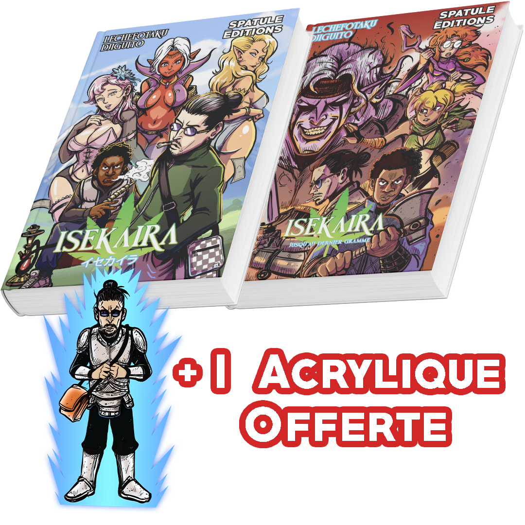 Isekaira Tomes 1 et 2 + 1 Acrylique OFFERTE