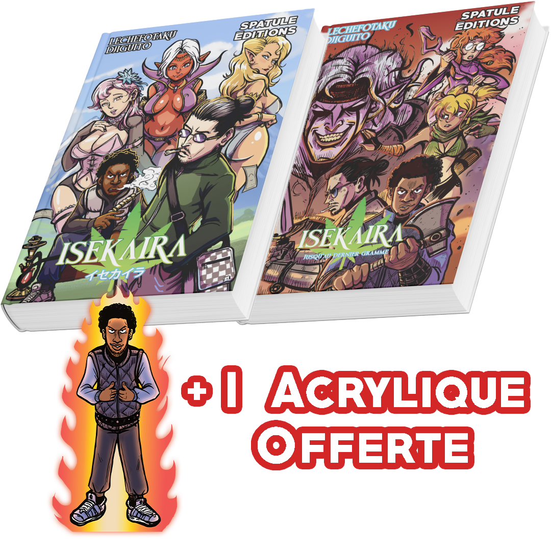 Isekaira Tomes 1 et 2 + 1 Acrylique OFFERTE