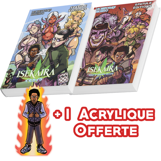 Isekaira Tomes 1 et 2 + 1 Acrylique OFFERTE