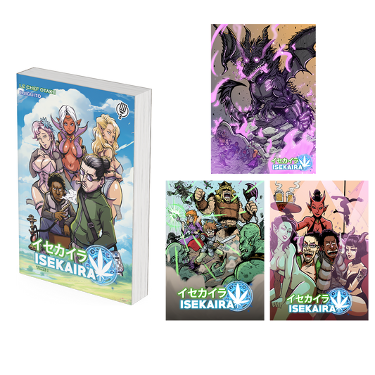 Pack Isekaira - Tome 1 + Poster A3 + 2 ex-libris